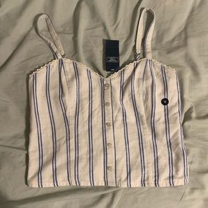 NWT Abercrombie & Fitch  stripped top